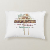 Adventure Awaits  アクセントクッション (裏面)