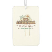 Adventure Awaits  カーエアーフレッシュナー (裏面)