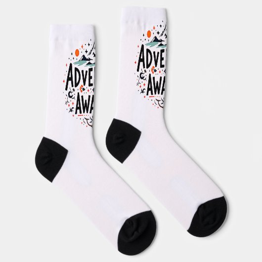 Adventure Awaits ソックス (右)