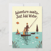 Adventure Awaits 招待状 (正面)