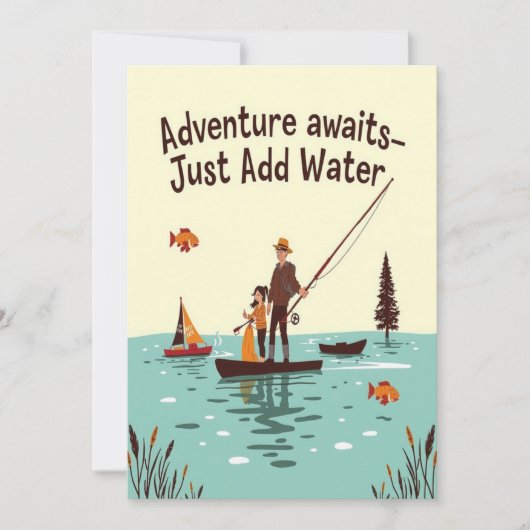 Adventure Awaits 招待状 (正面)