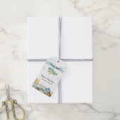 Adventure Awaits Aviator Airplane Baby Shower  ギフトタグ (より糸付き)