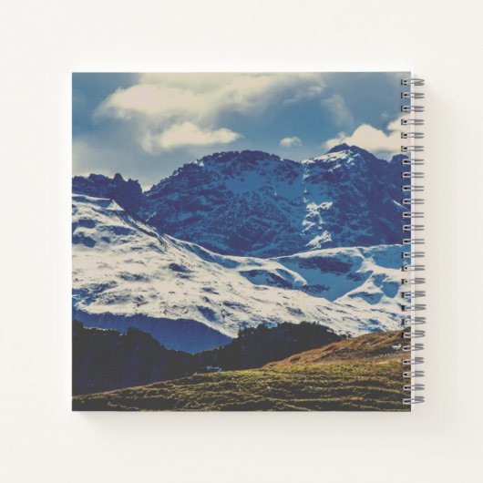 Adventure Awaits Berge Notizbuch ノートブック (裏面)