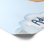 Adventure Awaits Blue Poster ポスター (角)