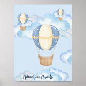 Adventure Awaits Blue Poster ポスター (正面)