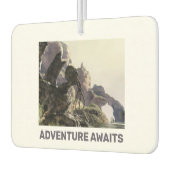 Adventure Awaits. Fantasy landscape カーエアーフレッシュナー (左)