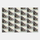 Adventure Awaits. Fantasy landscape ラッピングペーパーシート (正面3)