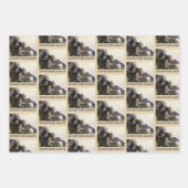 Adventure Awaits. Fantasy landscape ラッピングペーパーシート (正面2)