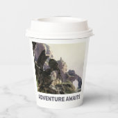 Adventure Awaits. Fantasy landscape 紙コップ (裏面)