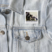 Adventure Awaits. Fantasy landscape 缶バッジ (インサイチュ)