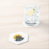 Adventure Awaits is Hiking Adventures is Outdoor A ペーパーコースター (インサイチュ)