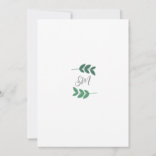 Adventure Awaits Safari Animals Baby Shower 招待状 (裏面)