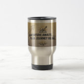 Adventure Awaits Travel Mug – Customizable Gift トラベルマグ (中央)