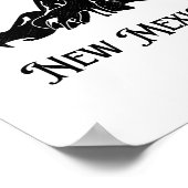 Adventure Awaits Vacation Travel New Mexico  ポスター (角)