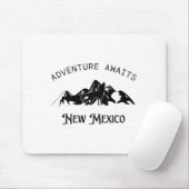 Adventure Awaits Vacation Travel New Mexico  マウスパッド (マウス)