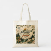 Adventure Awaits Vintage Nature Crossbody Bag | Ru トートバッグ (裏面)