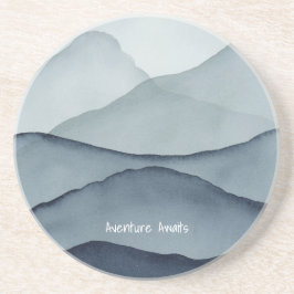 Adventure Awaits Watercolor Mountain コースター