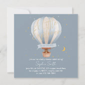 Adventure Awaits Whimsical Cute Teddy Bear 招待状 (正面)