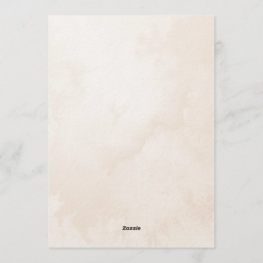 Adventure Awaits Winter Snow Pine Tree Baby Shower 招待状 (裏面)