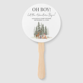 Adventure Begin Baby Shower ハンドファン