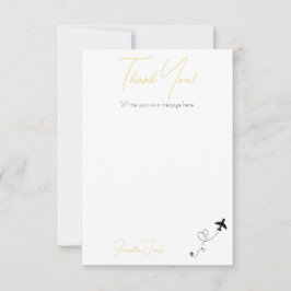 Adventure Begins College Graduation Party サンキューカード