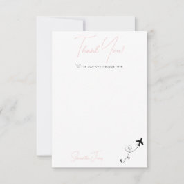 Adventure Begins College Graduation Party サンキューカード