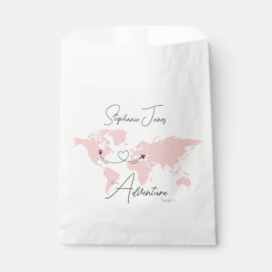 Adventure Begins College Graduation Party フェイバーバッグ (正面)