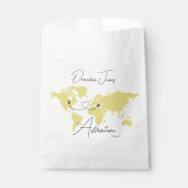 Adventure Begins College Graduation Party フェイバーバッグ