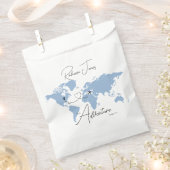 Adventure Begins College Graduation Party フェイバーバッグ (クリップ留めされた状態)