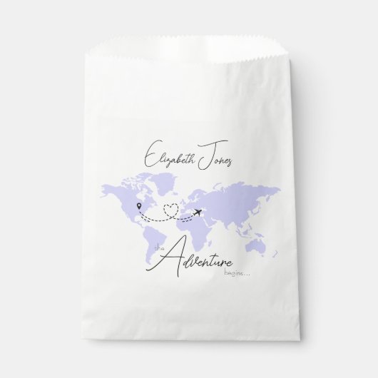 Adventure Begins College Graduation Party フェイバーバッグ (正面)