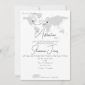 Adventure Begins College Graduation Party 招待状 (正面)