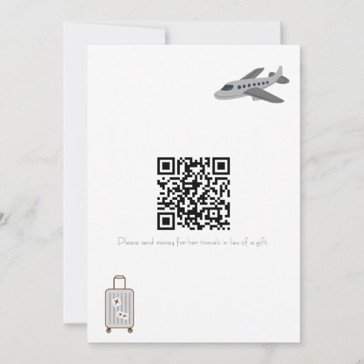 Adventure Begins College Graduation Party 招待状 (裏面)