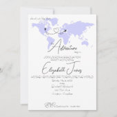 Adventure Begins College Graduation Party 招待状 (正面)