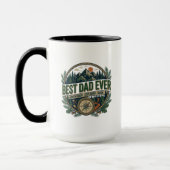 Adventure Best Dad Ever – Father's Day Gift マグカップ (左)