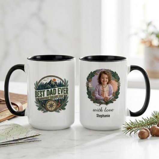 Adventure Best Dad Ever – Father's Day Gift マグカップ