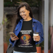 Adventure Buddies Dog Hiking & Mountain Sunset Tシャツ