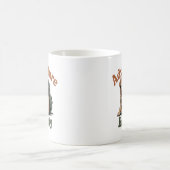 Adventure Buddy Golden Retriever Hiking Dog Coffee コーヒーマグカップ (中央)