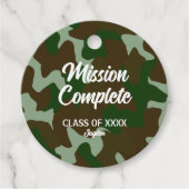 Adventure Camouflage Green & Dark Brown フェイバータグ (正面)