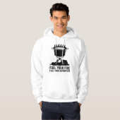 Adventure Camping Cooking Fire Graphic Design パーカ (正面フル)