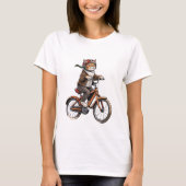 Adventure Cat: Bike Ride. Tシャツ (正面)