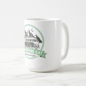 Adventure Cat Van Life  - Retro Camper Van コーヒーマグカップ (正面右)