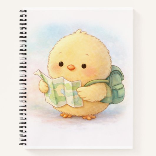 Adventure Chick Alma Notebook ノートブック (正面)