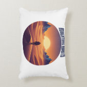 Adventure Desert Tee — Chasing Dunes & Desert Sky アクセントクッション (正面(垂直))