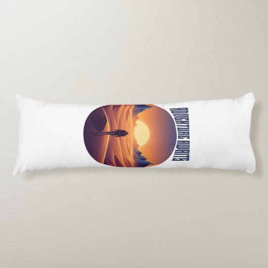 Adventure Desert Tee — Chasing Dunes & Desert Sky ボディピロー (正面)