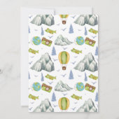 Adventure Explorer 2nd Birthday Invitation 招待状 (裏面)