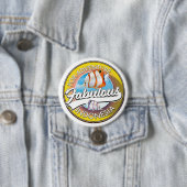 Adventure Fabulous Indonesiaのロゴ 缶バッジ (インサイチュ)