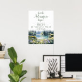 Adventure Forest Lake Retirement Party Welcome ポスター (ホームオフィス)