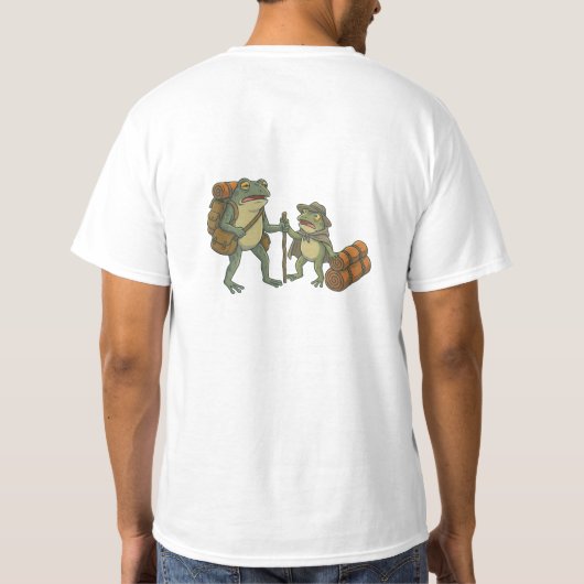 adventure frogs short story tシャツ (裏面)