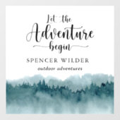 Adventure Guide Car Magnet ウィンドウサイン (シート)