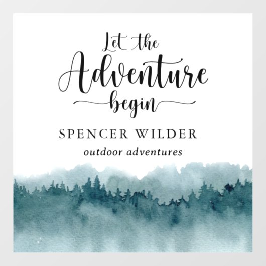 Adventure Guide Car Magnet ウィンドウサイン (シート)